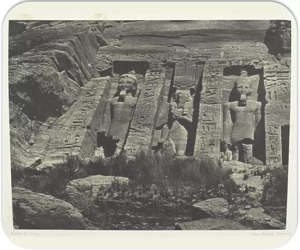 Ibsamboul, Partie Meridionale Du Speos D Hathor;Nubie, 1849  /  51, printed 1852