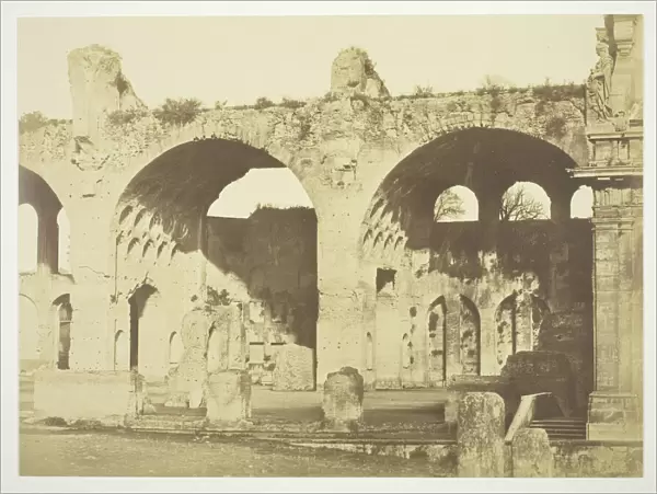 Untitled (Basilica of Maxentius), c. 1857. Creator: Robert MacPherson