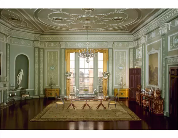 E-10: English Dining Room of the Georgian Period, 1770-90, United States, c. 1937