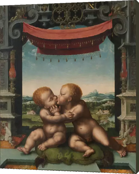 The Infants Christ and Saint John the Baptist Embracing, 1520  /  25