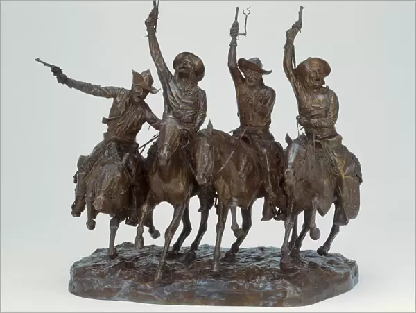 Coming Through the Rye (Over the Range), Modeled 1902, cast in bronze 1902  /  6