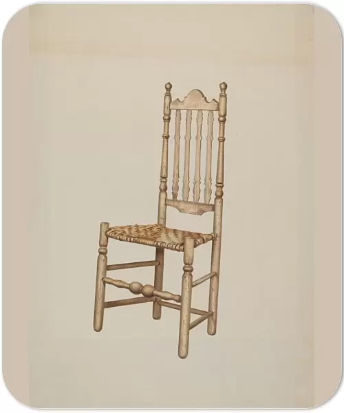 Banister Back Chair, 1935  /  1942. Creator: Henry Murphy