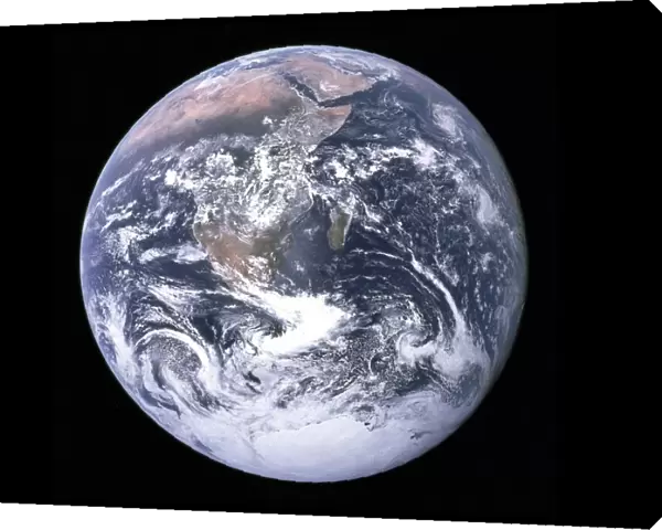 The Blue Marble - Earth from space, December 7, 1972. Creator: NASA