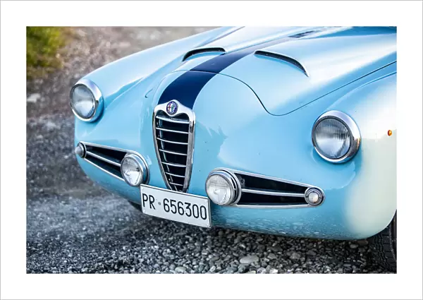 1955 Alfa Romeo 1900 SZ coupe Zagato. Creator: Unknown