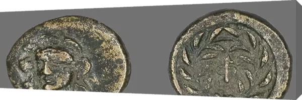 Coin Depicting the Goddess Athena, 371-357 BCE. Creator: Unknown
