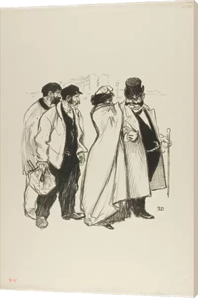 She Turned Out Badly!, June 1894. Creator: Theophile Alexandre Steinlen