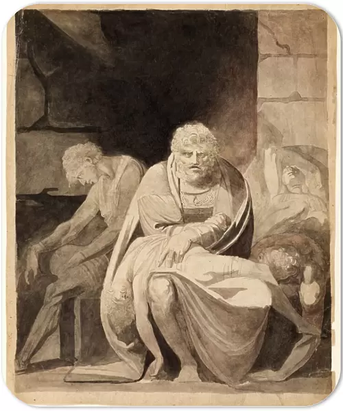 Ugolino and His Sons Starving to Death in the Tower, 1806. Creator: Henry Fuseli