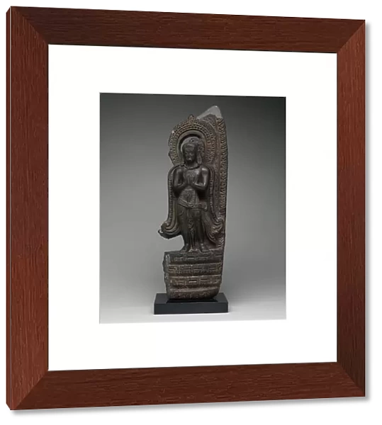 God Vishnus Mount, Garuda, Standing with Hands in Gesture of Adoration
