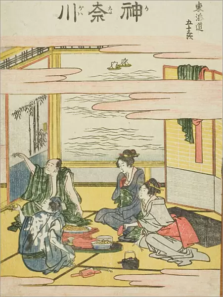 Kanagawa, from the series 'Fifty-three Stations of the Tokaido (Tokaido gojusan)