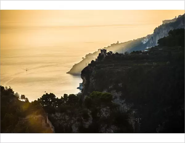 The Coast of Amalfi, Italy. Creator: Viet Chu