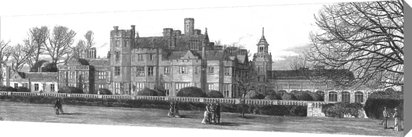 Visit of the Prince of Wales to Bournemouth; Canford Manor, The residence of Lord... 1890. Creator: Unknown