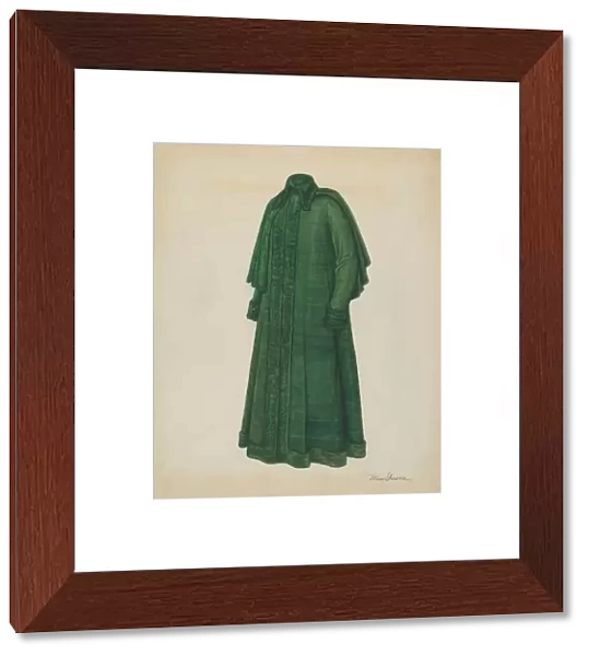 Womans Coat, c. 1937. Creator: Mina Greene