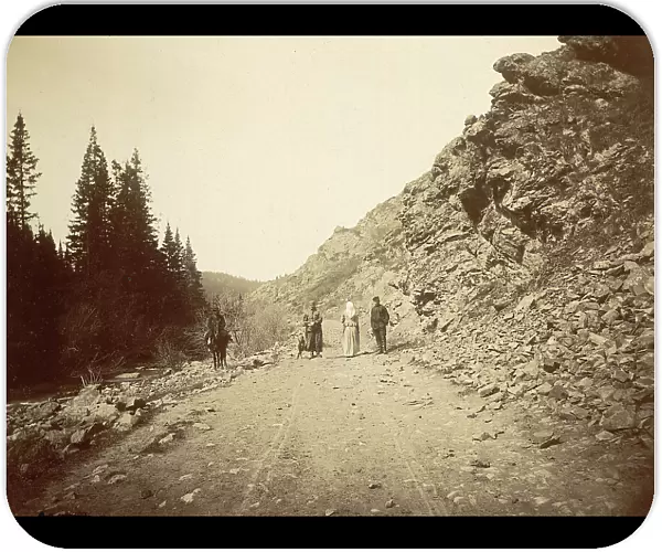 Road From Beloretsk to Kliuchi, 1909. Creator: Nikolai Georgievich Katanaev
