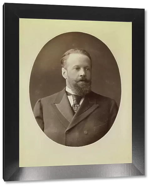 Count Serge Vitte, half-length portrait, facing right, between 1880 and 1886. Creator: Unknown