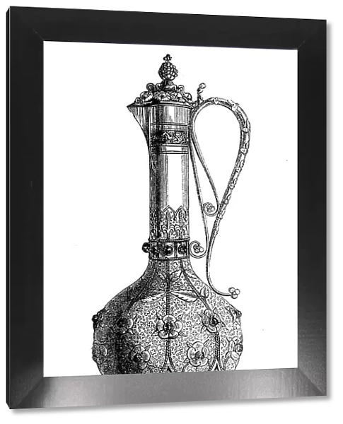The International Exhibition: mediaeval claret-jug by Messrs. Hardman and Co... 1862. Creator: Unknown