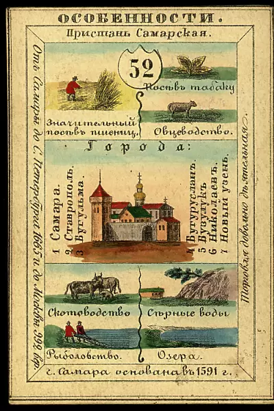 Samara Province, 1856. Creator: Unknown
