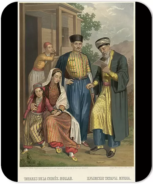Crimean Tatars. Mullah, 1862. Creator: Karlis Huns