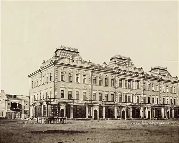 Irkutsk Hotel 'Moscow Compound', 1880-1889. Creator: Peter Adamovich Milevskiy. Irkutsk Hotel 'Moscow Compound', 1880-1889. Creator: Peter Adamovich Milevskiy