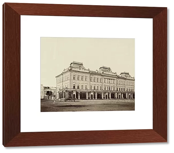 Irkutsk Hotel 'Moscow Compound', 1880-1889. Creator: Peter Adamovich Milevskiy. Irkutsk Hotel 'Moscow Compound', 1880-1889. Creator: Peter Adamovich Milevskiy