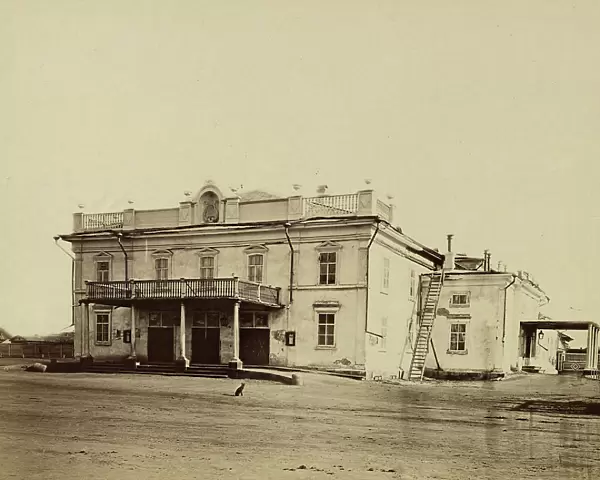 Irkutsk Theatre, 1880-1889. Creator: Peter Adamovich Milevskiy