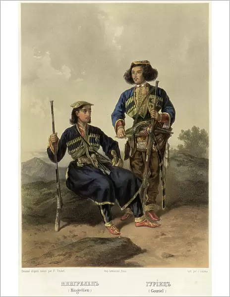 Mingrelian. Guriits, 1862. Creator: Frants Taikhel