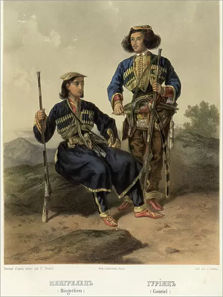 Mingrelian. Guriits, 1862. Creator: Frants Taikhel