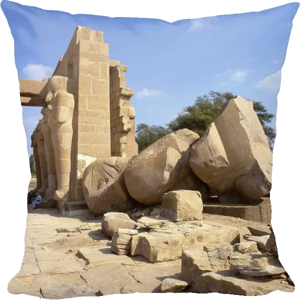 Ramesseum, Egypt, 1984. Creator: Ethel Davies