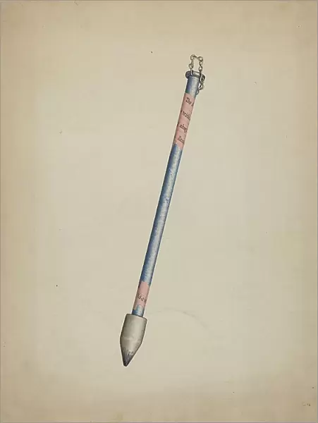 Ink Marking Pen, c. 1940. Creator: Edward Bashaw