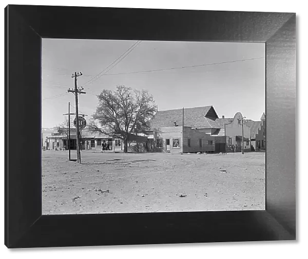 Main street and town center, Escalante, Utah, 1936. Creator: Dorothea Lange