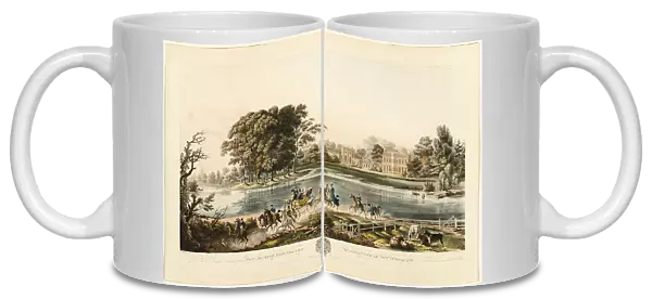 Maison du Duc d'Orléans à Twickenham, published August 1, 1816. Creator: Joseph Constantine Stadler