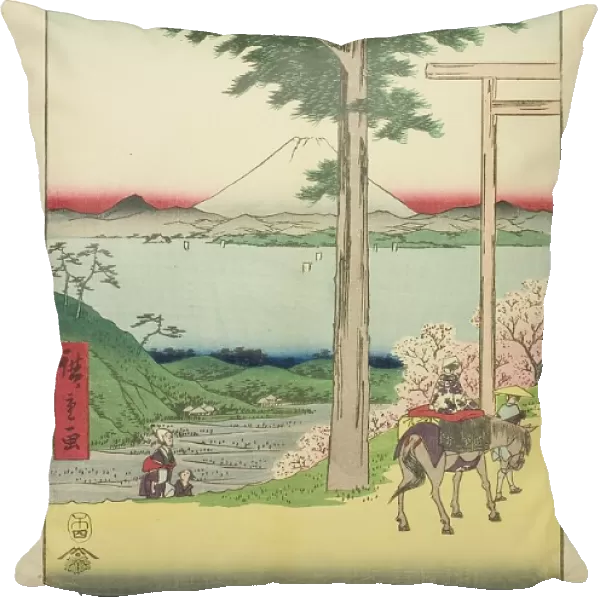 Mount Kano in Kazusa Province (Kazusa Rokusozan), from the series 'Thirty-six Views... 1858. Creator: Ando Hiroshige. Mount Kano in Kazusa Province (Kazusa Rokusozan), from the series 'Thirty-six Views... 1858. Creator: Ando Hiroshige