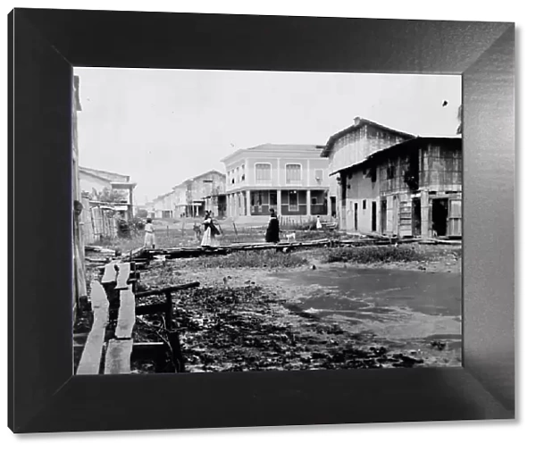 Ecuador - Scenes In Quayaquil, Ecuador, 1912. Creator: Harris & Ewing. Ecuador - Scenes In Quayaquil, Ecuador, 1912. Creator: Harris & Ewing