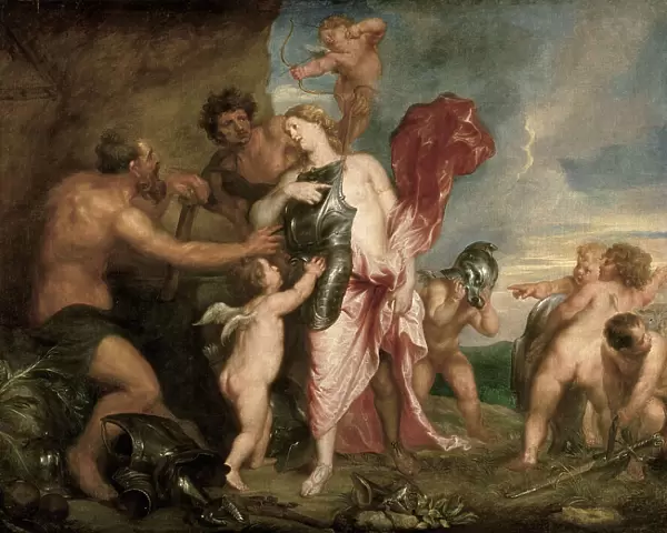 The Visit of Venus to Vulcan, 1631-1632. Creator: Dyck, Sir Anthony van (1599-1641)