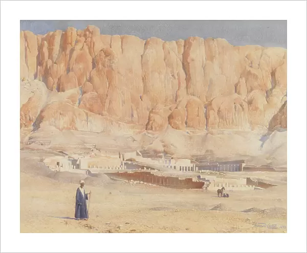 The Temple of Hatshepsut, 1899. Creator: Carter, Howard (1874-1939)