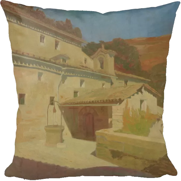 Eremo delle Carceri, Assisi, 1898. Creator: Dulac, Charles-Marie (1865-1898)