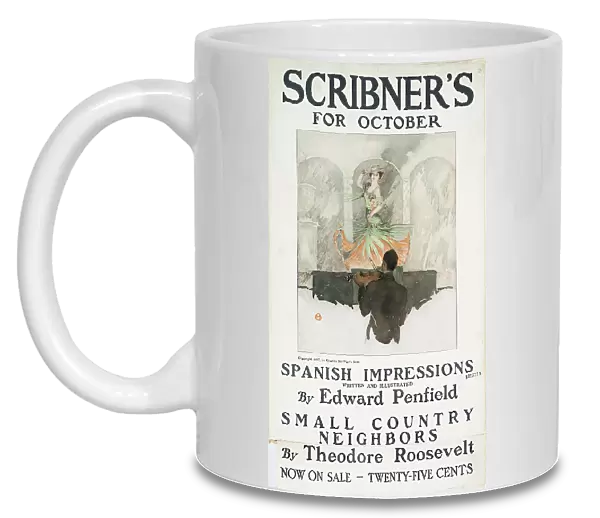 Scribner's for October. c1890 - 1907. Creator: Edward Penfield