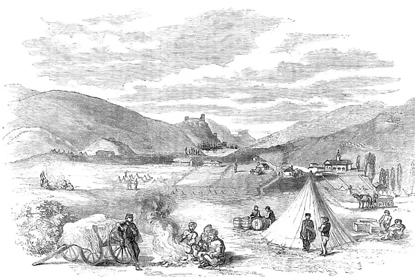 Balaclava, the Scene of the Successful Cavalry Charge, 1854. Creator: Unknown