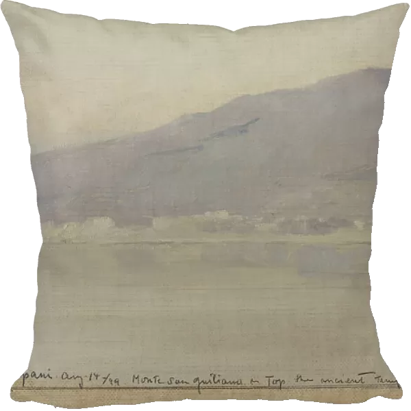 Trapani, Monte San Giuliano (Sicily), 1899. Creator: Henry Brokman