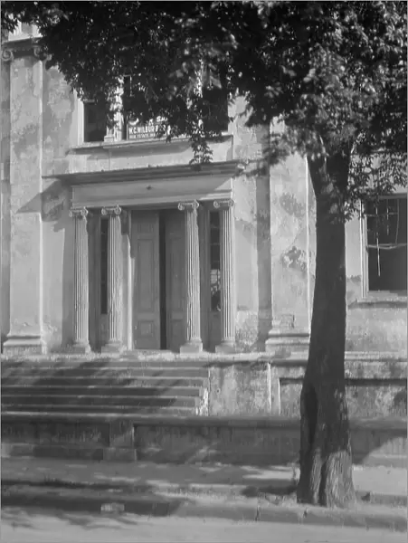 Entrance to an unidentified building, New Orleans or Charleston, South Carolina, c1920-c1926. Creator: Arnold Genthe