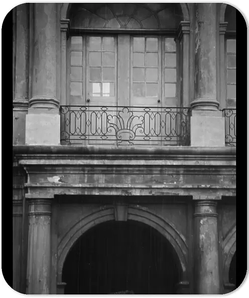 Facade of the Cabildo, the old Spanish town hall, New Orleans, between 1920 and 1926. Creator: Arnold Genthe
