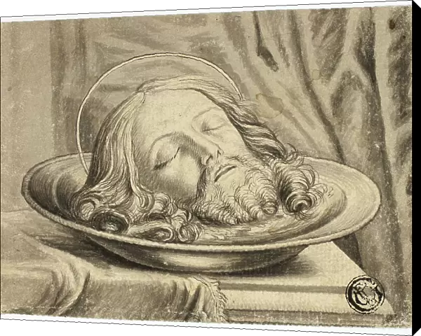 John the Baptist's Head on Charger, n.d. Creator: Samuel Shelley