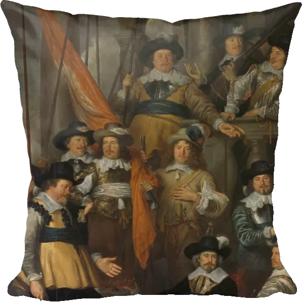Officers and Other Civic Guardsmen of District XVIII in Amsterdam, under the Command of Captain Albe Creator: Govaert Flinck