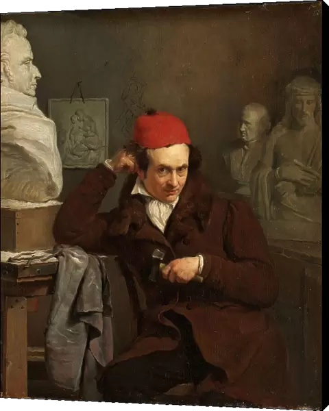 Portrait of Louis Royer, 1830. Creator: Charles van Beveren