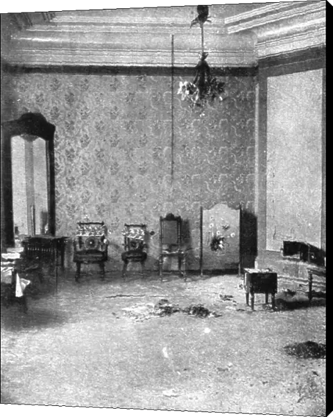 Les derniers jours des Romanof; Chambre des grandes-duchesses, 1917. Creator: Unknown