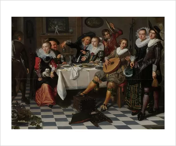 Merry Company, 1629. Creator: Isaac Elias