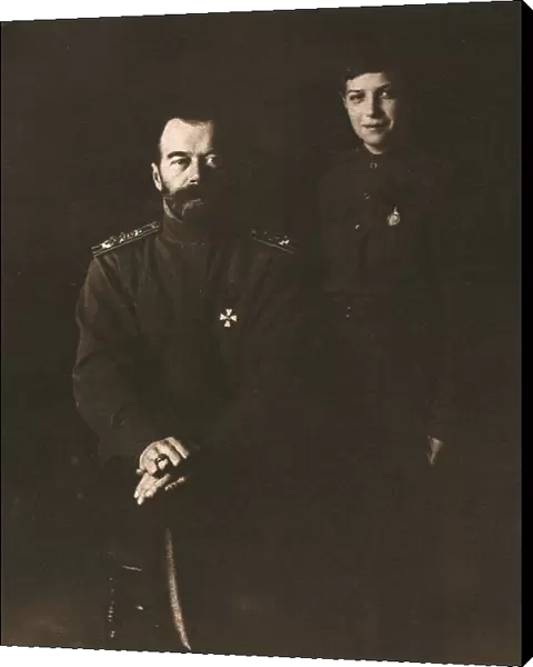 L'Empereur Nicolas II commandant supreme des armees russes de terre et de mer... 1916 (1924) Creator: Unknown