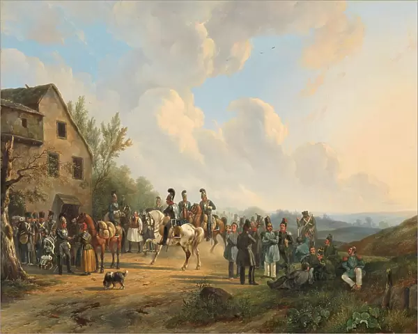 Scene from the Ten Days Campaign against the Belgian Revolt, August 1831, 1831-1835. Creator: Wouterus Verschuur