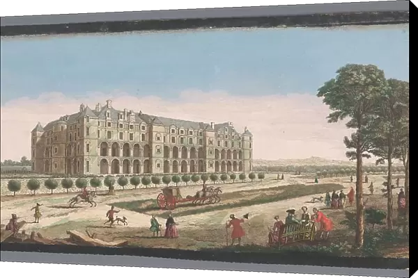 View of the Château de Madrid in Paris, 1700-1799. Creators: Anon, Jacques Rigaud