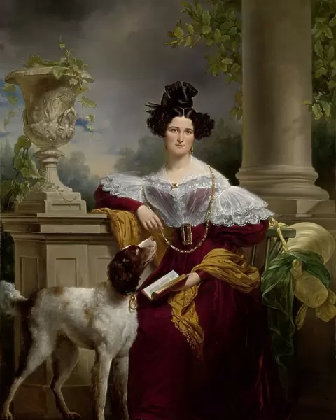 Portrait of Alida Christina Assink, 1833. Creator: Jan Adam Kruseman