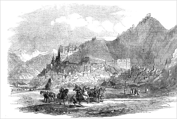 Ladak, the Capital of Little Thibet: Party of Punjaub Irregulars, 1857. Creator: Unknown
